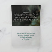 kerstzegeningen, liefdesvreugde Luke 2:10 Feestdagen Kaart (Binnen)