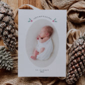 Kerstzegeningen Mistletoe Geboorteaankondiging Aankondiging