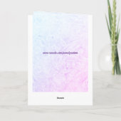 Kerstzegeningen Mooie woorden Kaart (Achterkant)