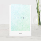 Kerstzegeningen Mooie woorden Kaart (Achterkant)