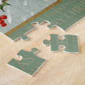 kerstzegeningen Sneeuwvogels  reproductie Legpuzzel (Zijkant)