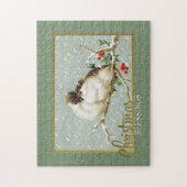 kerstzegeningen Sneeuwvogels  reproductie Legpuzzel (Verticaal)