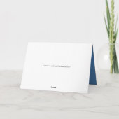 Kerstzegeningen ster Gepersonaliseerde Kaarten (Achterkant)