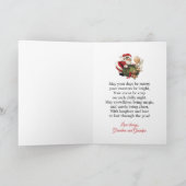 Kerstzegeningen Sweet Angel de naam van de ontvang Kaart (Binnen)