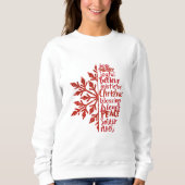 kerstzegeningen trui (Voorkant)