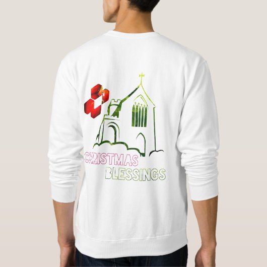 kerstzegeningen trui (Achterkant)