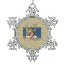 Kerstzegeningen Vintage Engel