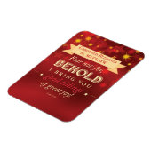 Kerstzegeningen voor priesters met rode, gouden st magneet (Linkerzijde)