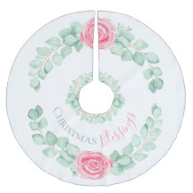 kerstzegeningen Waterverf Eucalyptus Floral