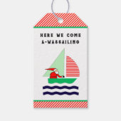 Kerstzeilen Cadeaulabel (Voorkant)
