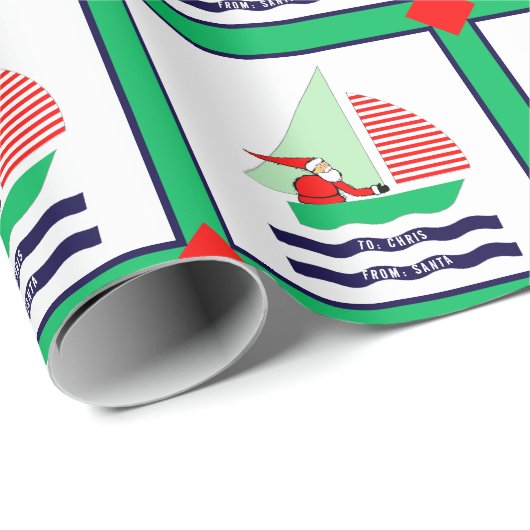Kerstzeilen Cadeaupapier (Rol Hoek)
