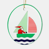 Kerstzeilen Keramisch Ornament (Links)