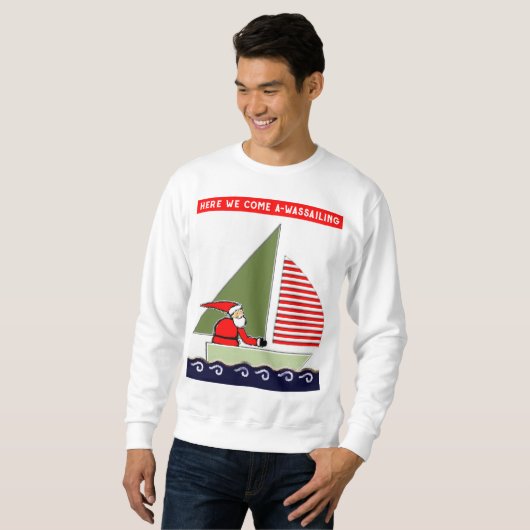 Kerstzeilen Trui (Voorkant volledig)