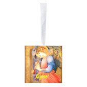 Kerstziekte Jezus en Mary en engelen Decoratie (Rechts)