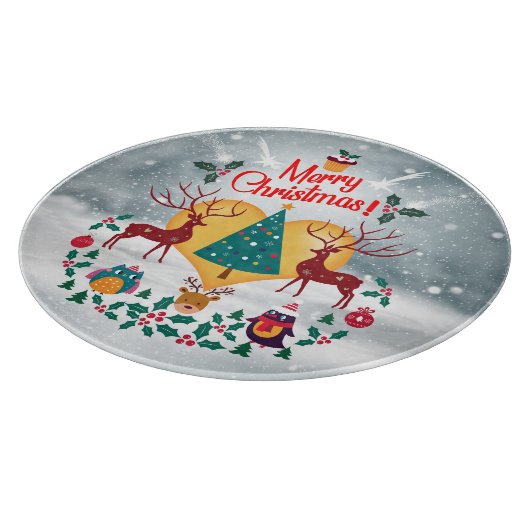 kerstziel snijplank (Hoek)