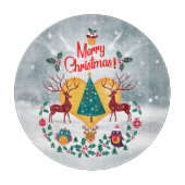 kerstziel snijplank (Voorkant)