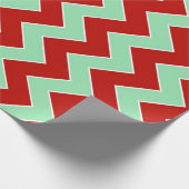 kerstzigzag cadeaupapier (Hoek)