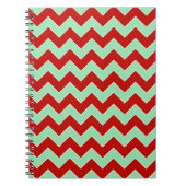 kerstzigzag notitieboek (Voorkant)