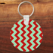 kerstzigzag sleutelhanger (Voorkant)
