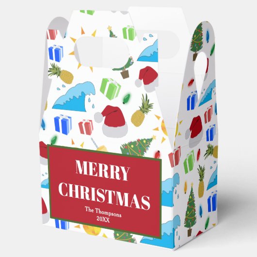 Kerstzomervakantie Bedankdoosjes (Geopend)