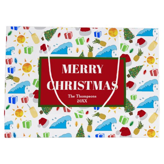 Kerstzomervakantie Groot Cadeauzakje (Achterkant)