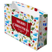 Kerstzomervakantie Groot Cadeauzakje (Achterkant Gekanteld)