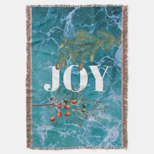 kerstzomervakantiestrand deken (Voorkant Verticaal)