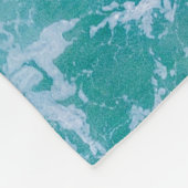 kerstzomervakantiestrand fleece deken (Hoek)