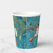 kerstzomervakantiestrand papieren bekers (Rechts)