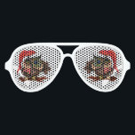 kerstzonbril Gift Baby Owl met cadeaus Aviator Zonnebril<br><div class="desc">Kute Baby in het Pet met Kerstmis en Gift - Cartoon Bird Painting Funny Collectie - Kies / voeg uw unieke tekst / naam / kleur toe - maak uw speciale cadeautje - vergroot en verwijder / voeg elementen toe - afbeelding / tekst met aanpassingsgereedschap. Het schilderen en het Ontwerp...</div>