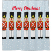 kerstzondeboardgordijn douchegordijn (Voorkant)