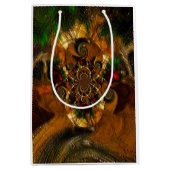 "kerstzonkraker" Gift Bag Medium Cadeauzakje (Voorkant)