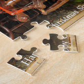 Kerstzoon. Jigzaag Puzzle Legpuzzel (Zijkant)