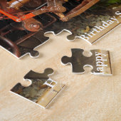 Kerstzoon. Jigzaag Puzzle Legpuzzel (Zijkant)