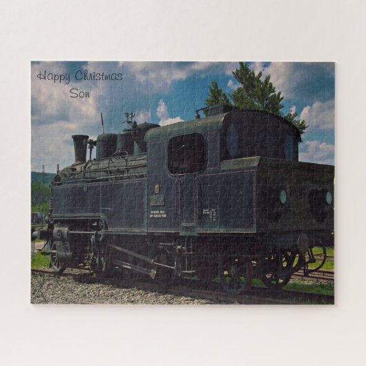 Kerstzoon. Legpuzzel (Horizontaal)