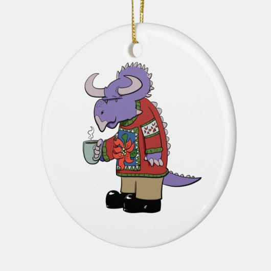 Kerstzuster Dinosaur Ornament (Links)