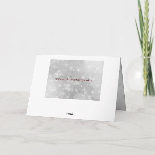 Kerstzuster en alle familie over de hele linie kaart (Achterkant)