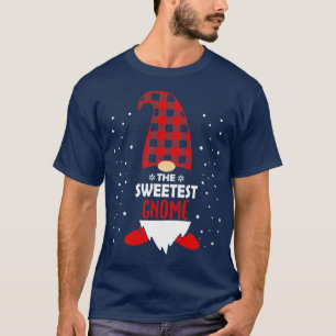 kerstzuster Gnome Red Pset Gift T-shirt