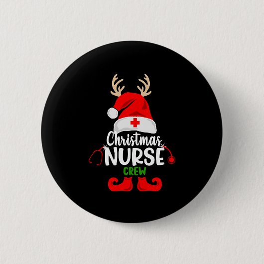 kerstzusters Kreeg-plein Ronde Button 5,7 Cm (Voorkant)