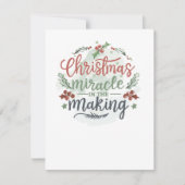 Kerstzwangerschap Aankondiging (Voorkant)