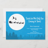 Kerstzwangerschap Aankondiging foto van de stad (Voorkant)