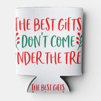 Kerstzwangerschapsaankondiging voor mannen baby re blikjeskoeler