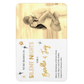 Kerstzwangerschapsbundel Joy Foto Magneet (Verticaal)