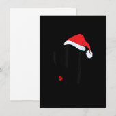 Kerstzwarte vrouwen Afrikaanse kerstman P Kaart (Voorkant / Achterkant)