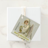 Kerstzweet Victoriaans winterengel CC1189 Bedankjes Labels (In situ)