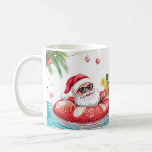 Kerstzwembadfeest met Sinterklaas Koffiemok