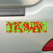 Kerstzwijn Bumpersticker (Op auto)