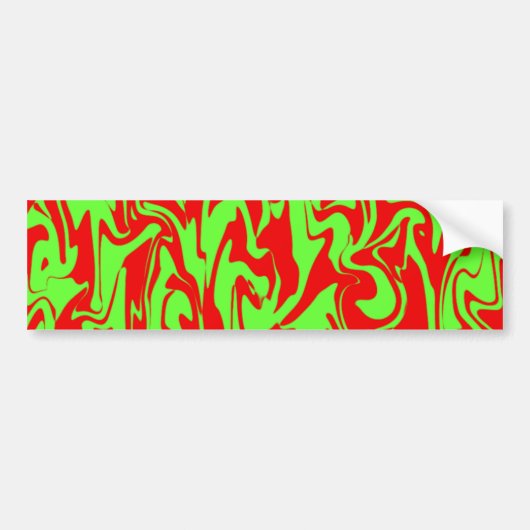 Kerstzwijn Bumpersticker (Voorkant)