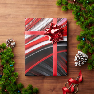 Kerstzwijn Cadeaupapier