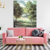 Kerswell, Devon Canvas Afdruk (Insitu (Woonkamer))